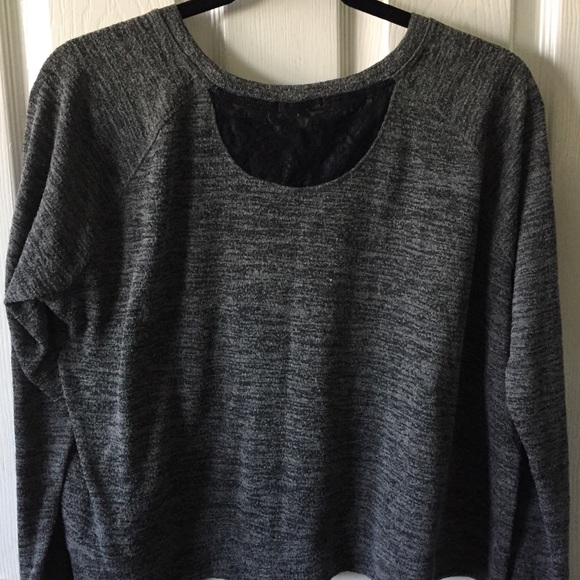 Victoria secret long sleeve with lace accents - Picture 2 of 2